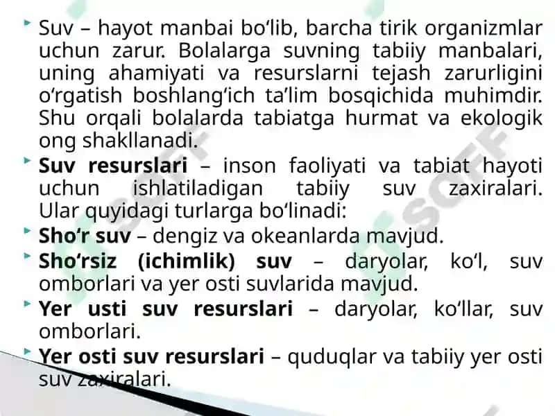 Yerning suv resurslari 3