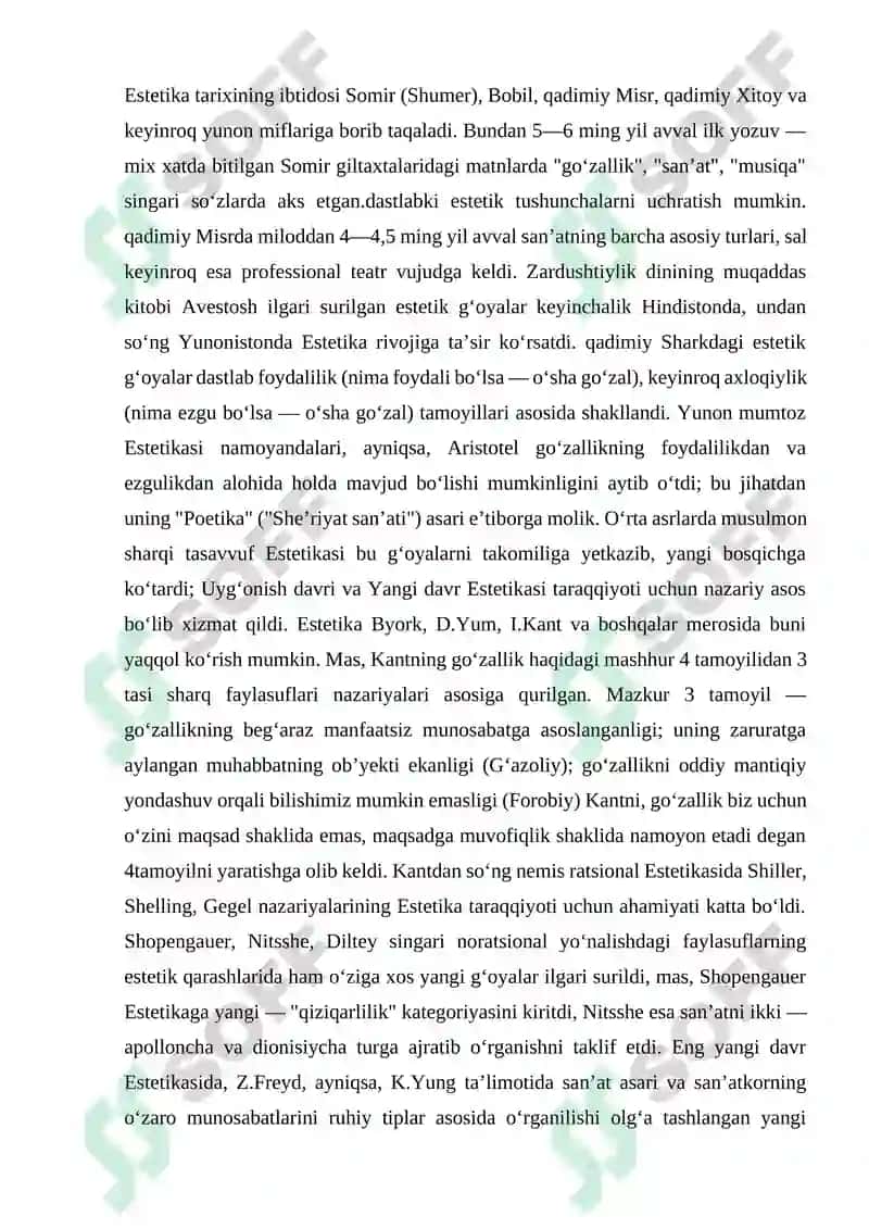 Estetika 3