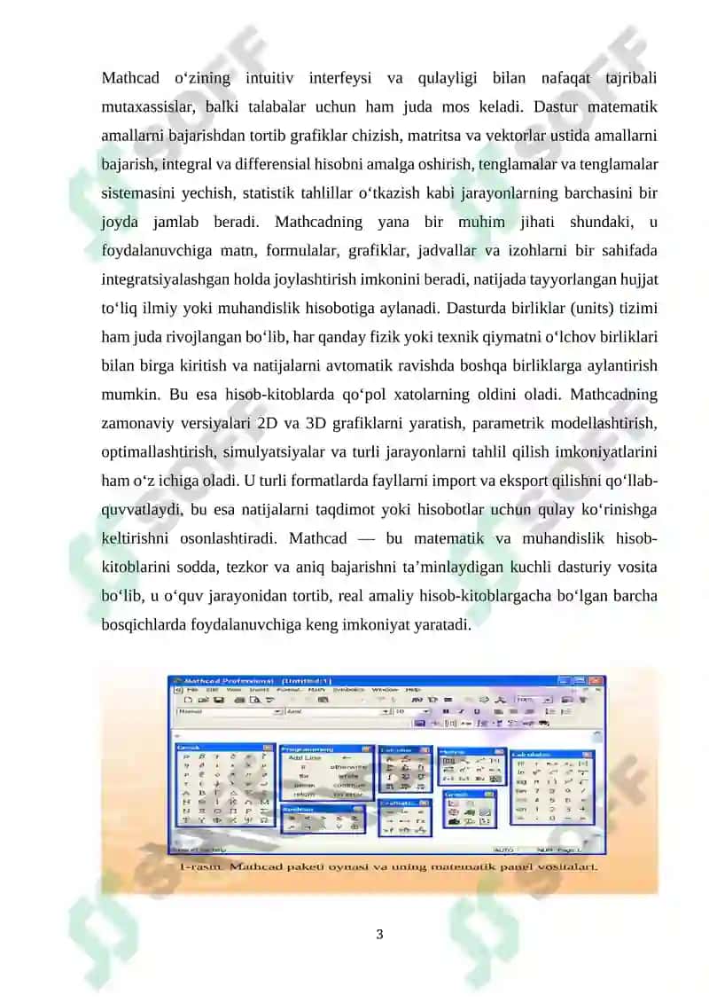 Mathcad 3