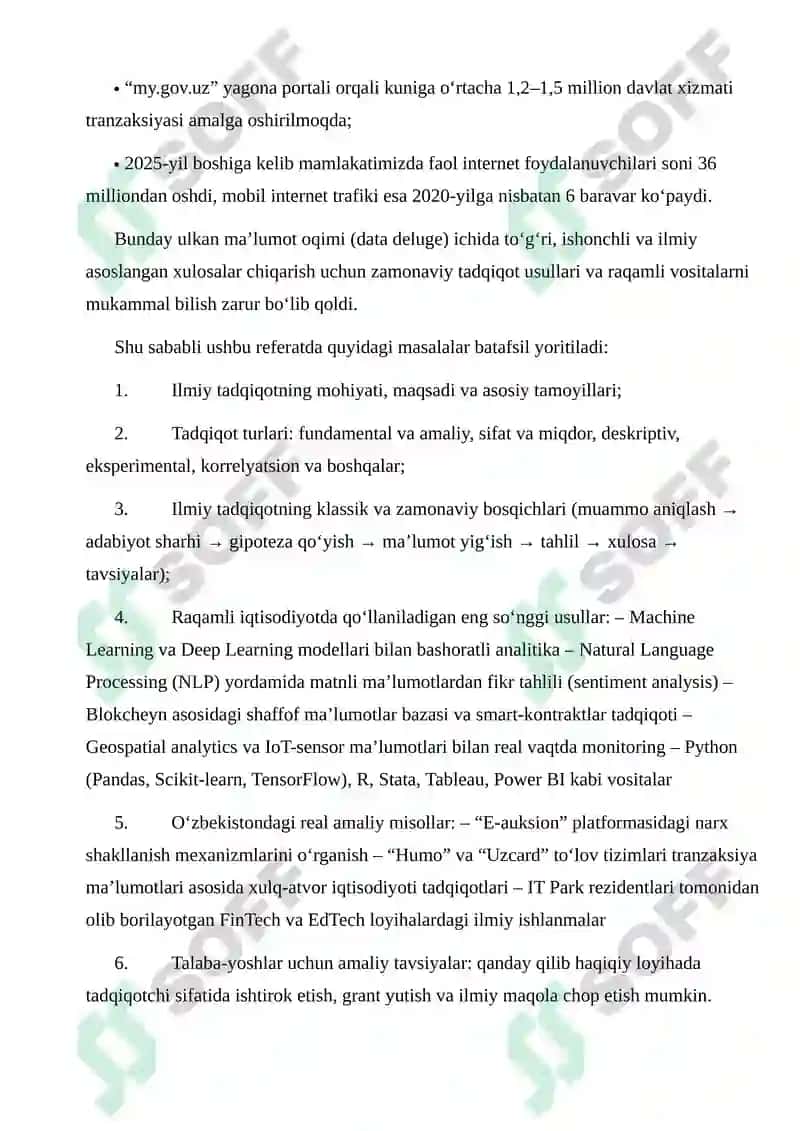 Tadqiqot usullari 3