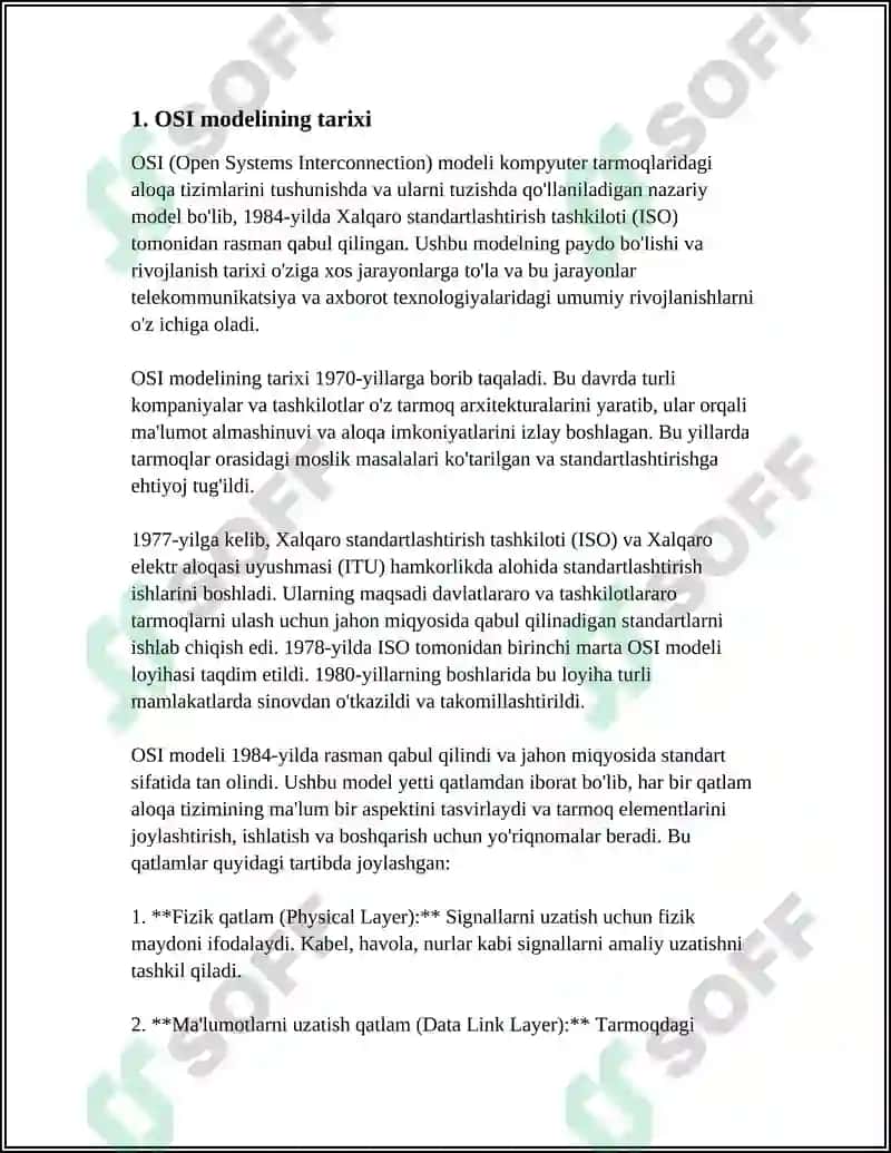 OSI MODELI 3
