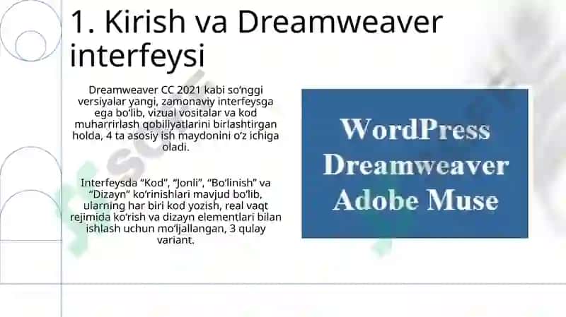 Adobe Dreamweaver 3