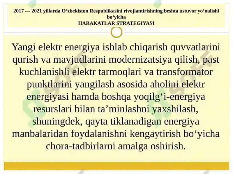Energiya: qayta tiklanadigan manbaalarga o‘tish 3