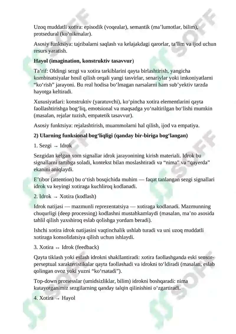 Sezgi (sensorika, sezgi informatsiyasi) 3