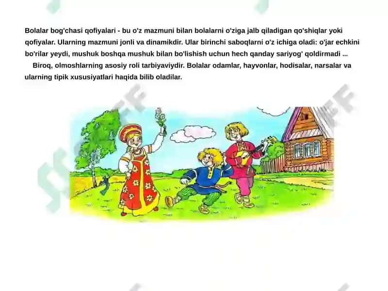 Bolalar Folklori 3