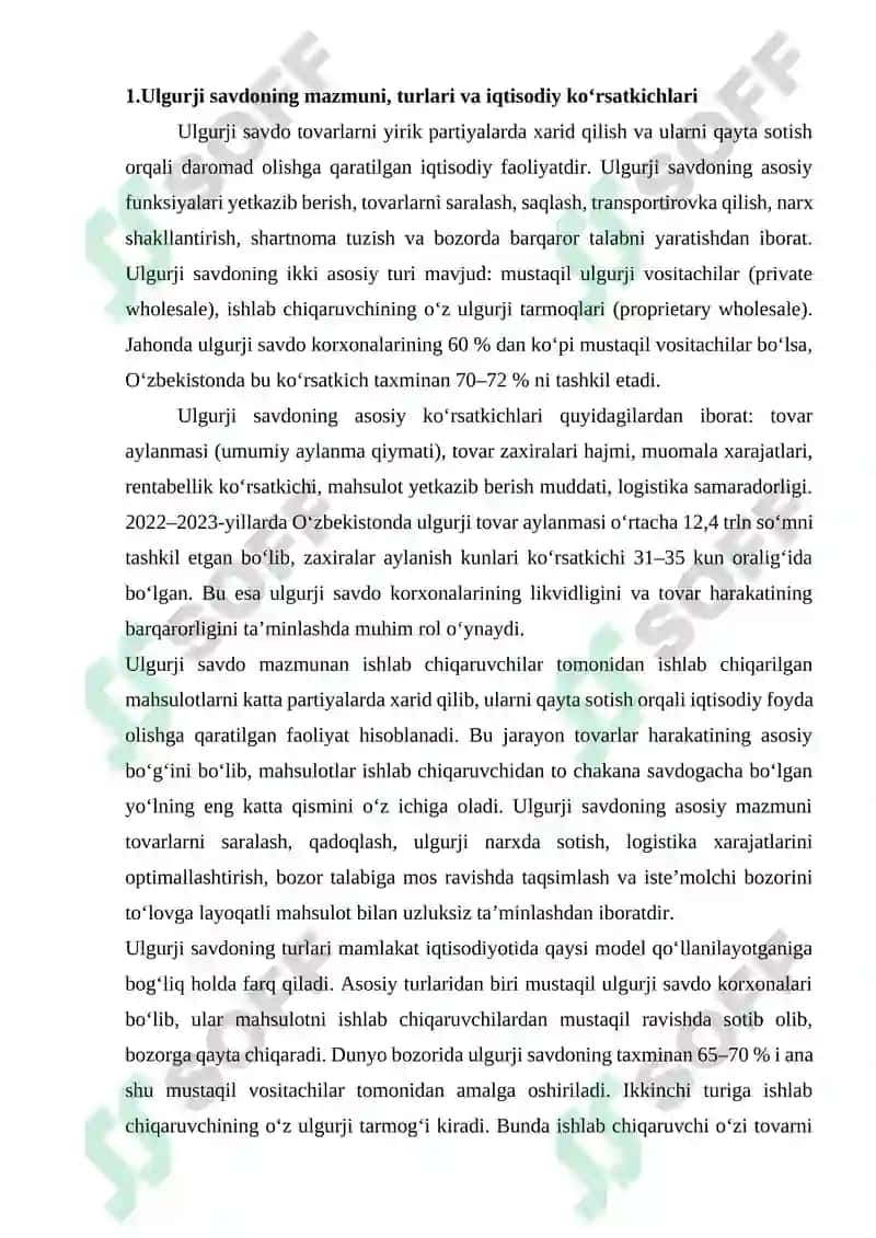 Ulgurji savdo vositalari 3