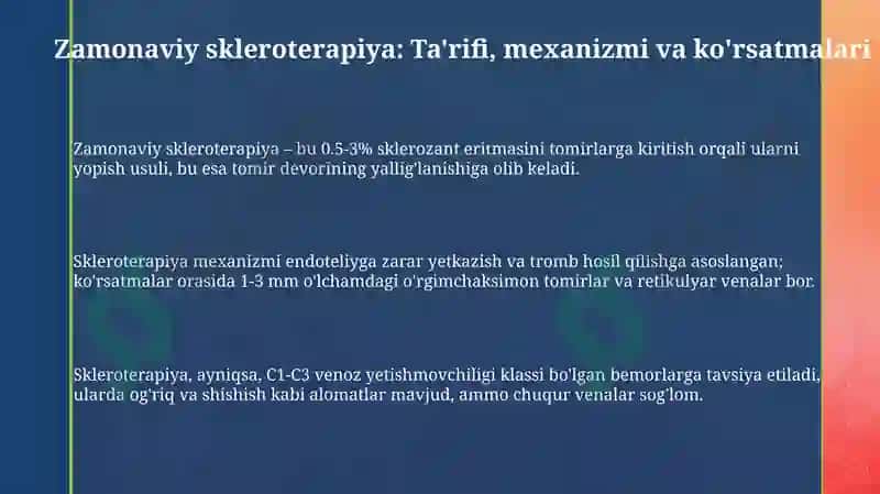 Zamonaviy skleroterapiya 3