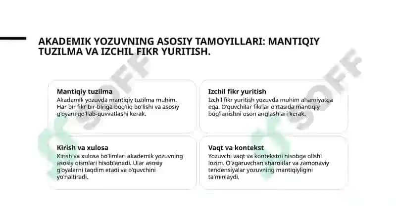 Akademik yozuv va axborot 3