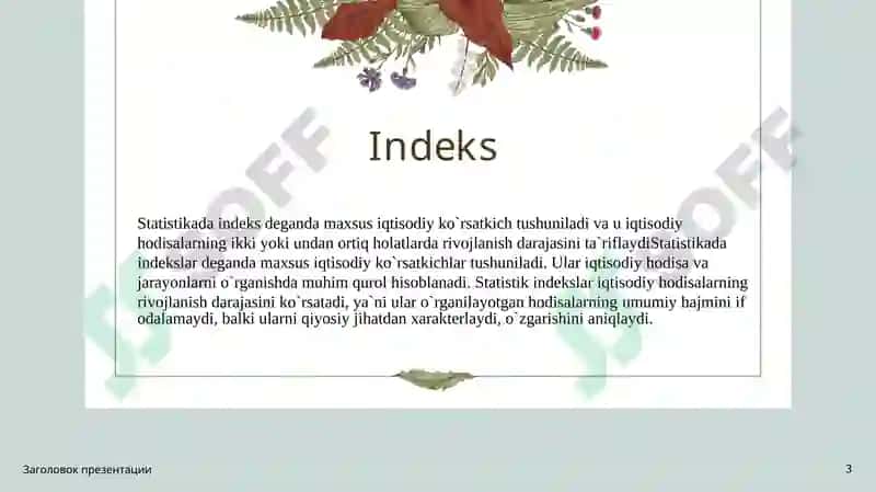 Statistika dasturlari 3