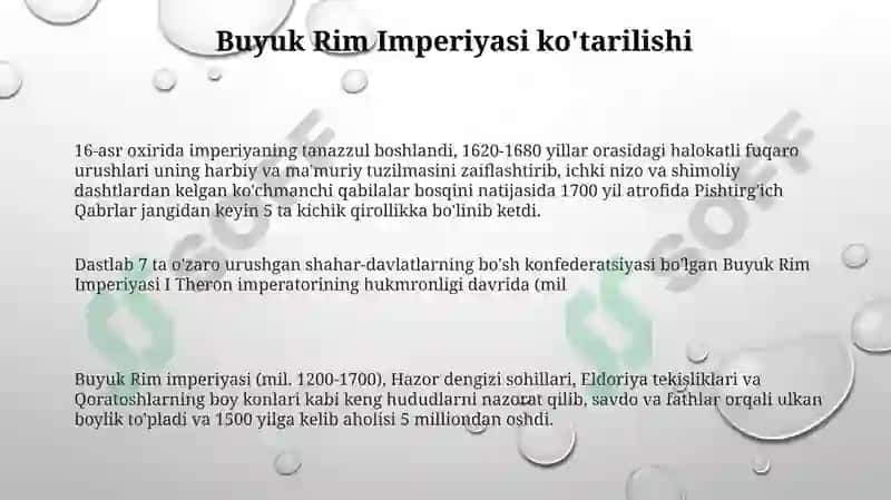 Buyuk Rim imperiyasi 3