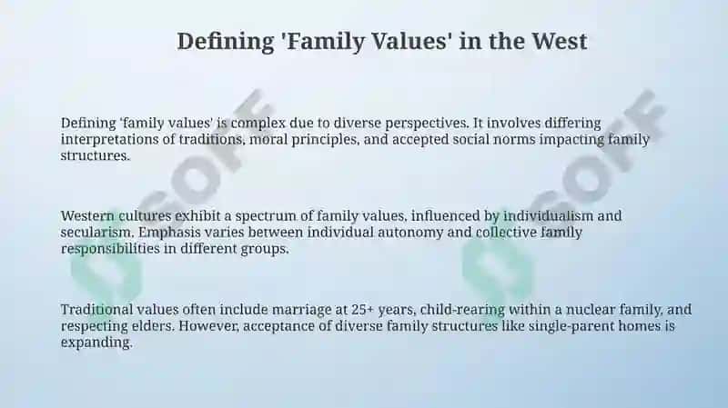 Family values in Western Countries 3