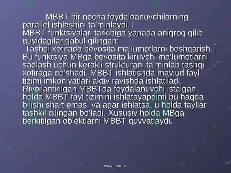 SQL tili yordamida MB yaratish 3