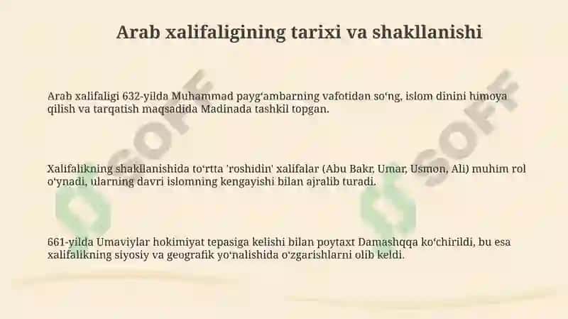 Arabxalifaligi 3