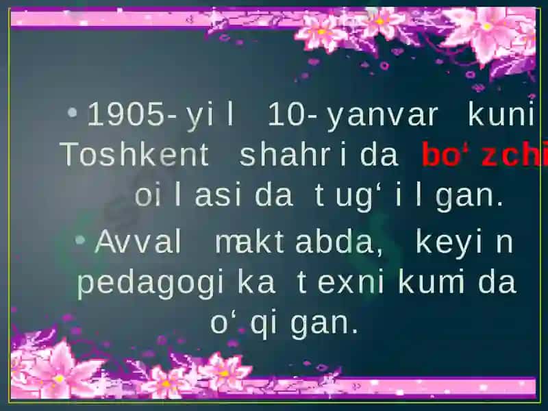 OYBEK 3