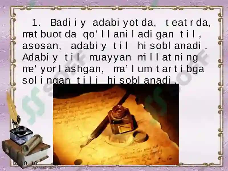 Adabiy asar tili 3