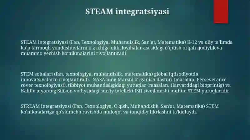 STEM, STEAM, STREAM 3