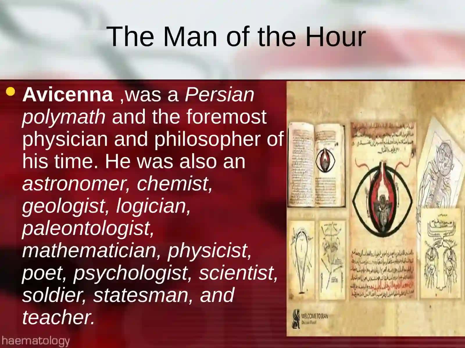 Avicenna (IBN SINA) 980-1037 3