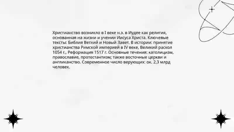 Мировые религии 3
