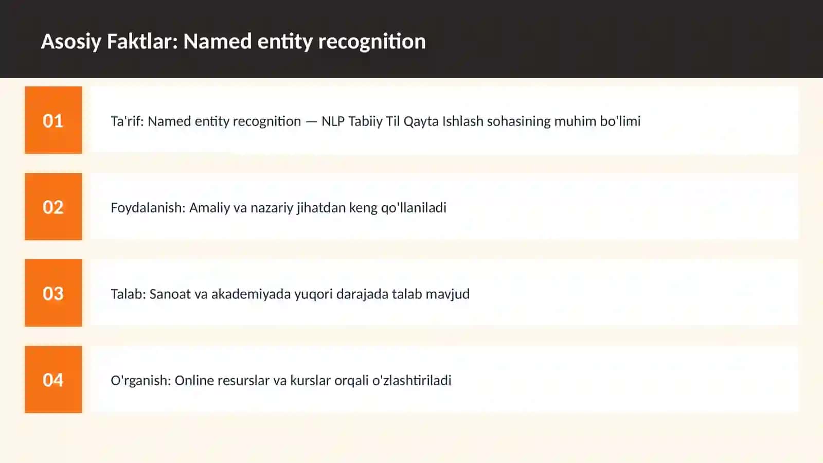 Named entity recognition 3