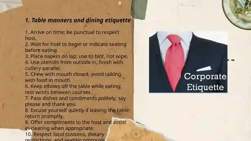 Etiquette 3