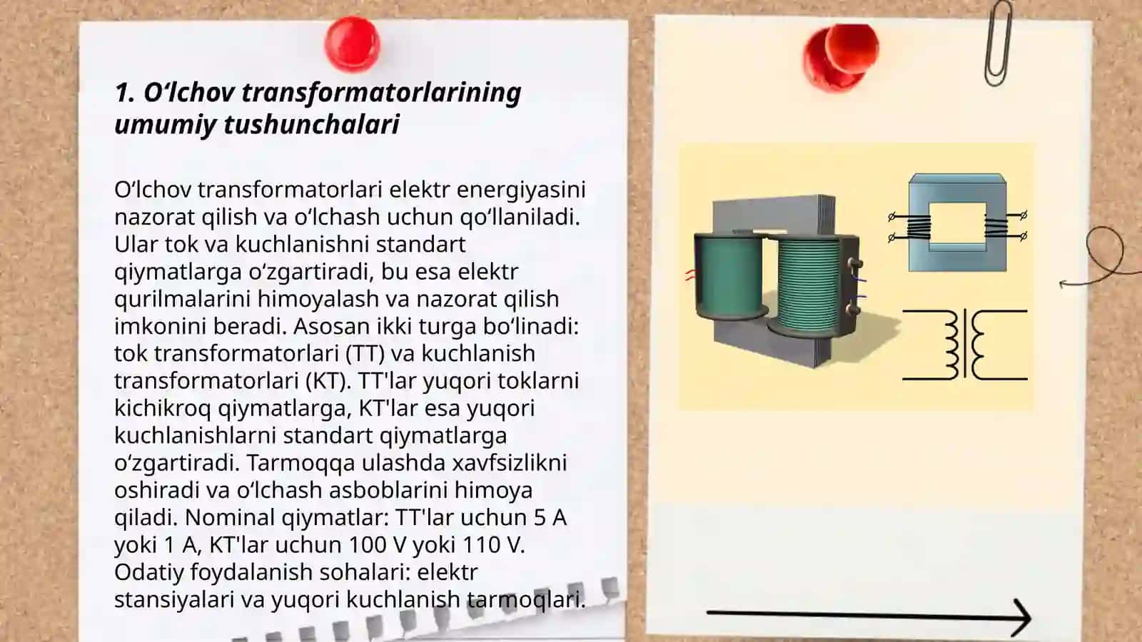 Oʻlchov transformatorlar 3