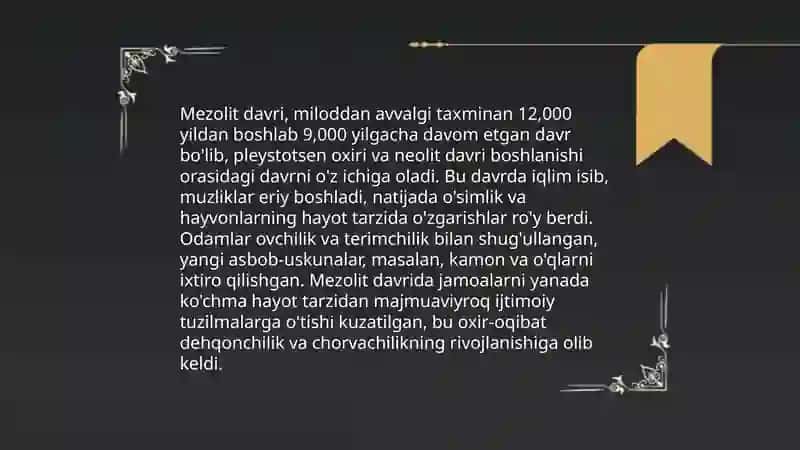 Mezolit 3