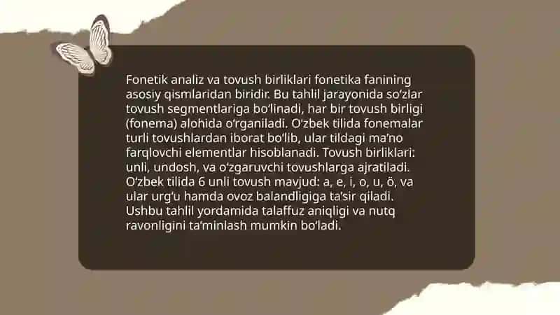 Tovush va fonema 3