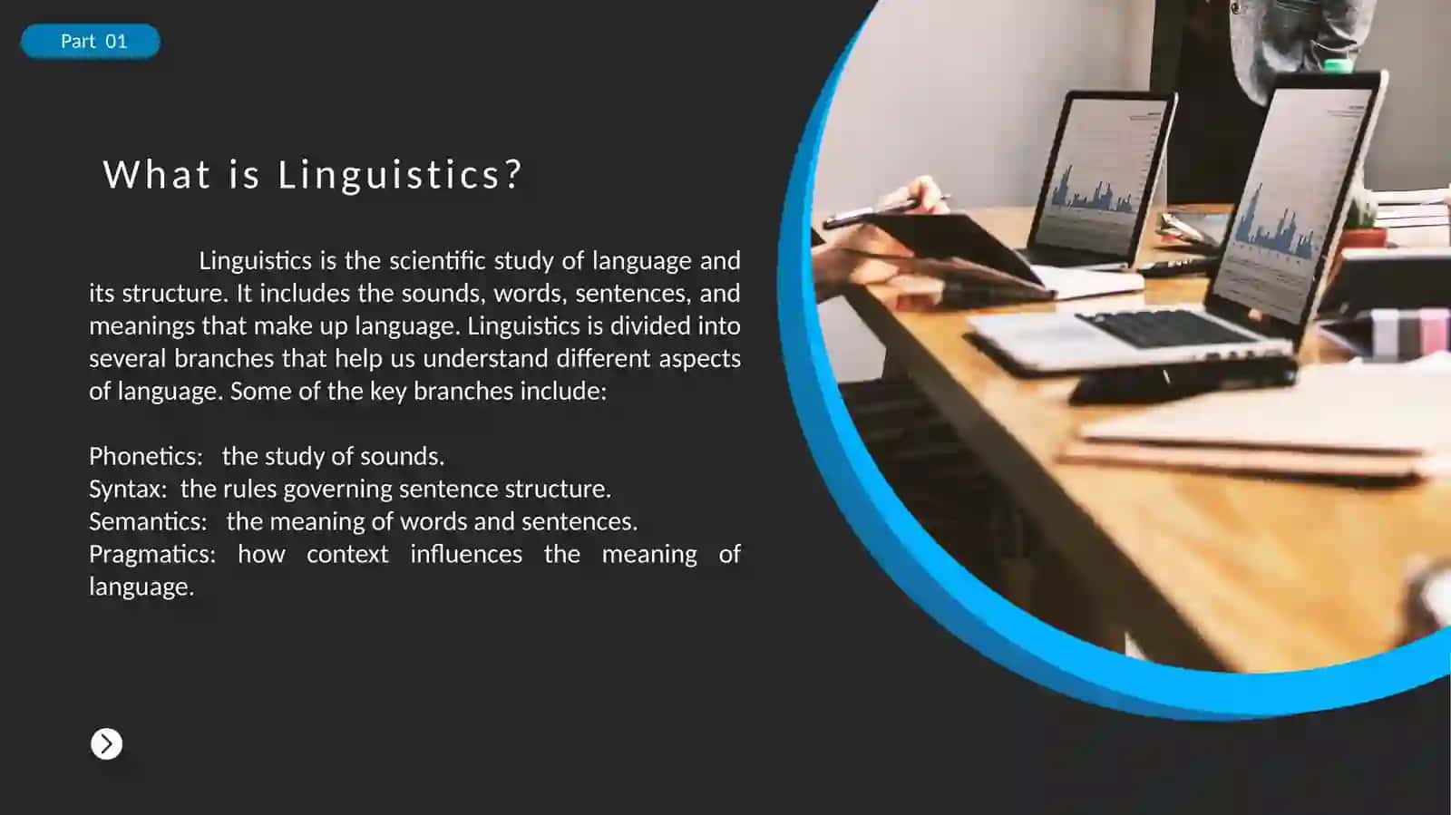 Linguistics as well as Cognitive changes 3