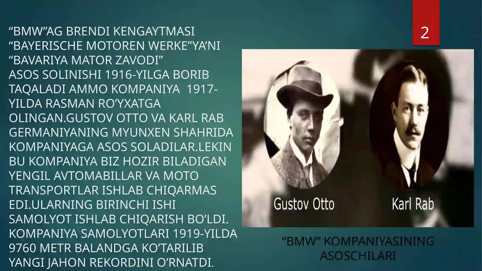 BMW KOMPANIYASI 3
