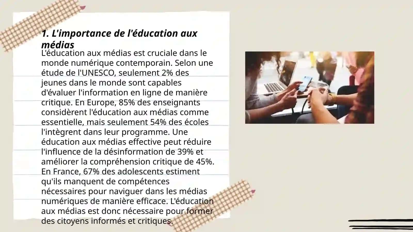 Eduquer aux medias.Des fausses informations 3