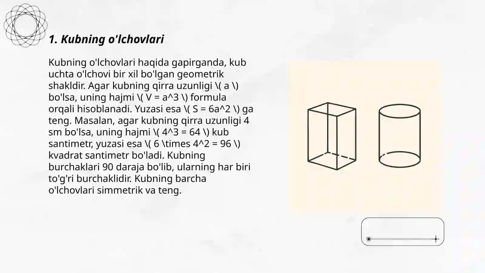 Kub hisobi 3