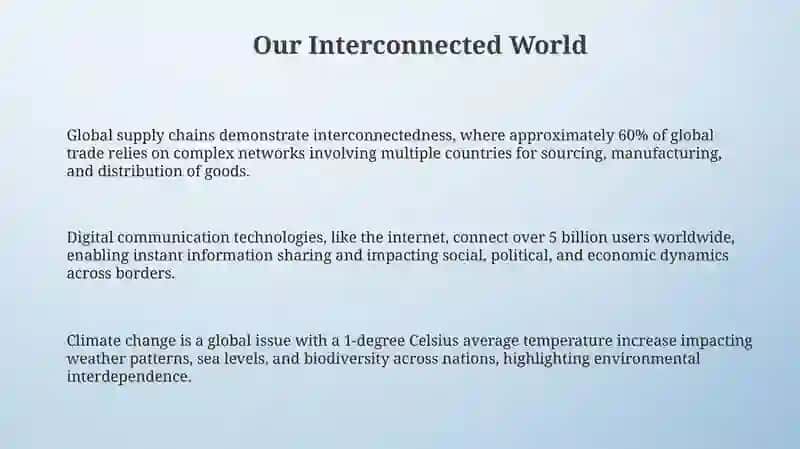The world araund us 3