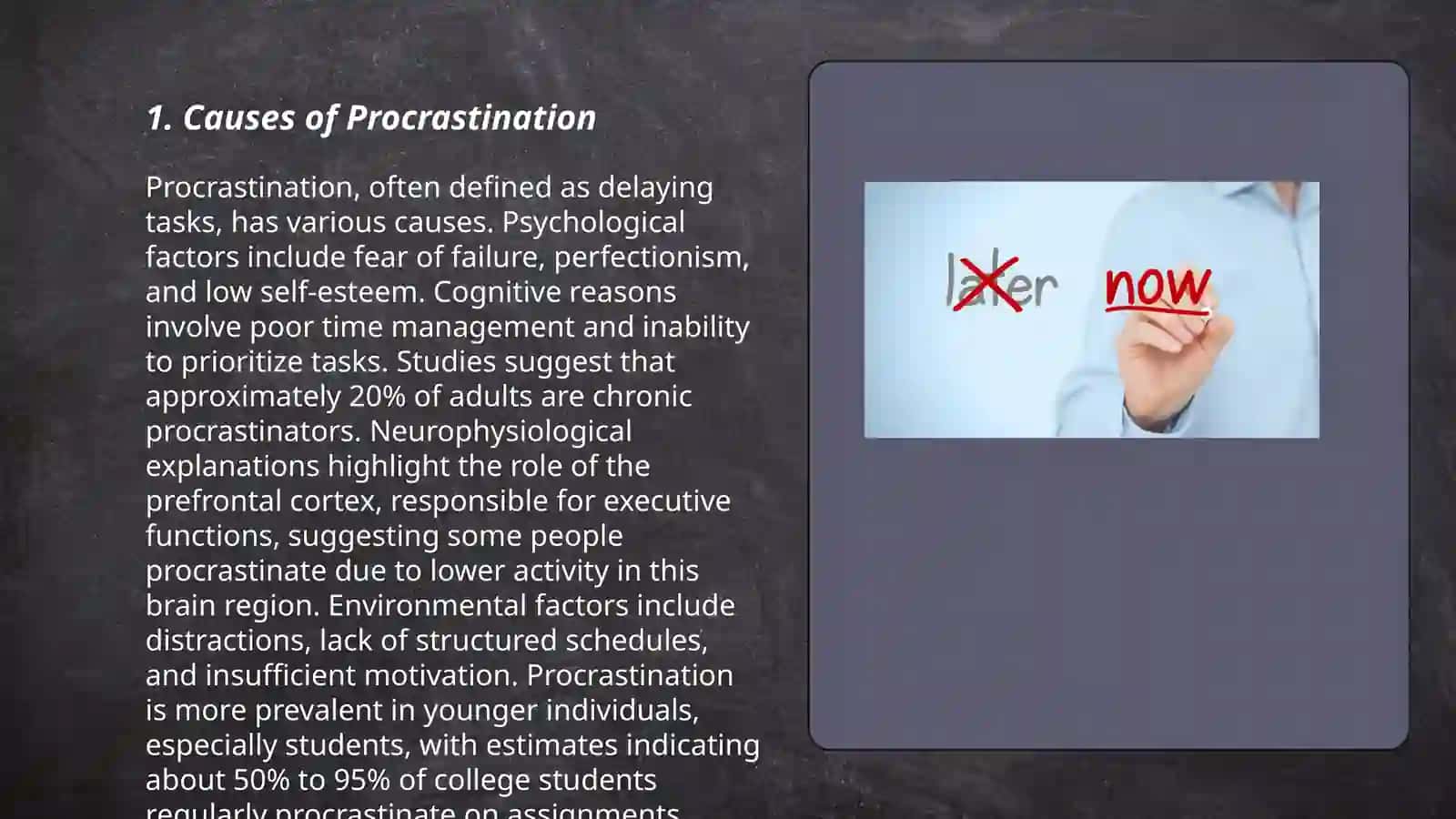 Procrastination 3