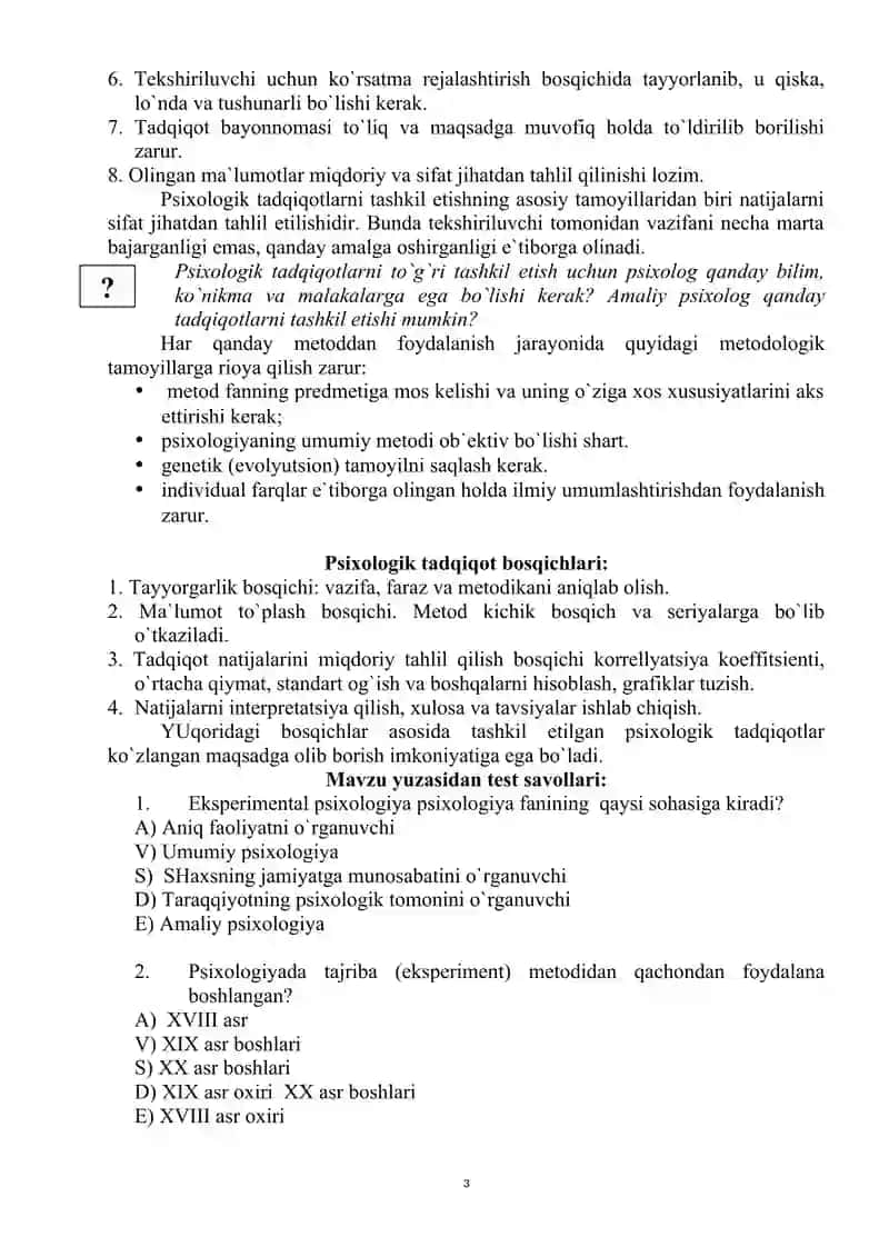 Eksperimental Psixologiya 3