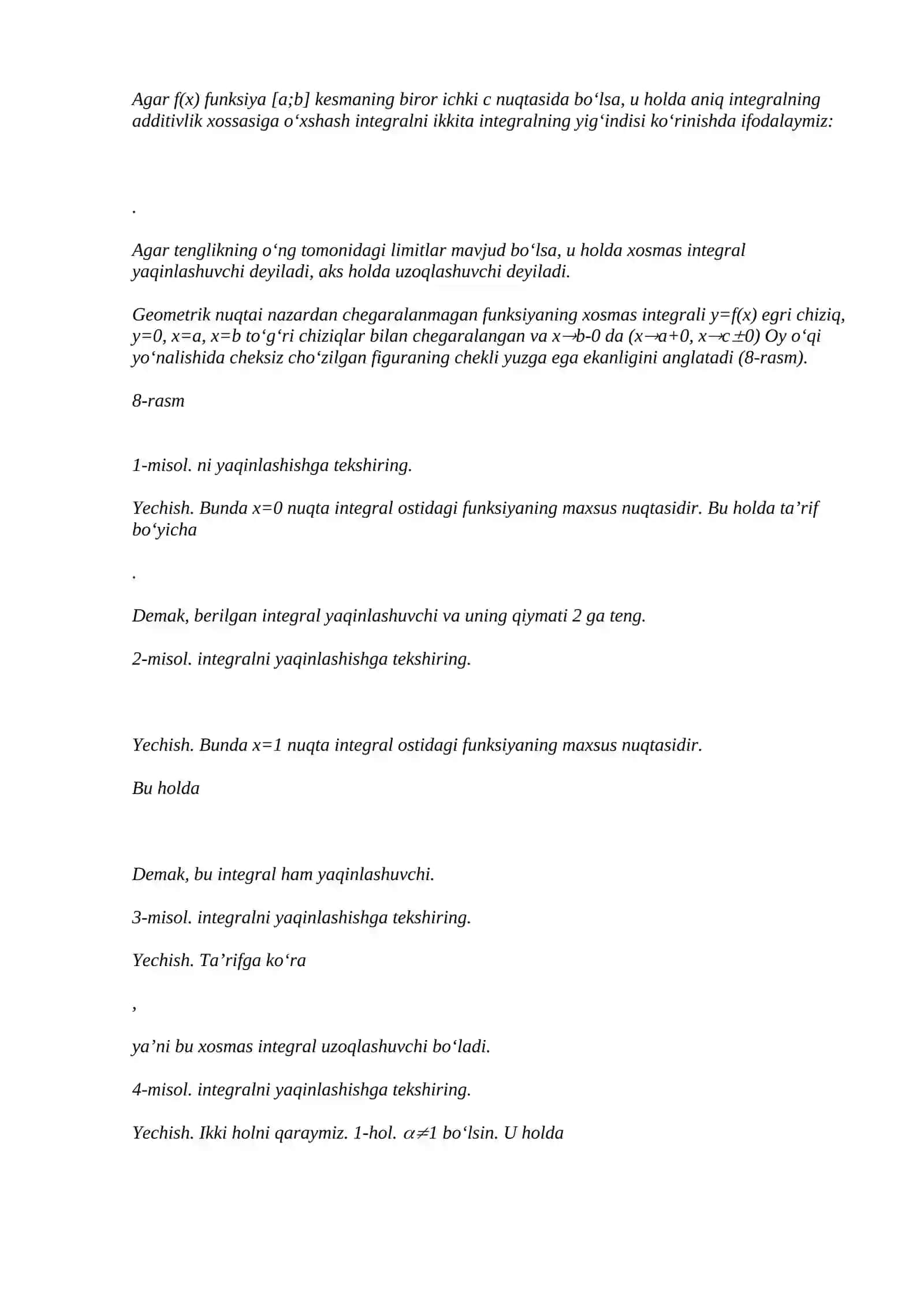 Matematika analizi 3
