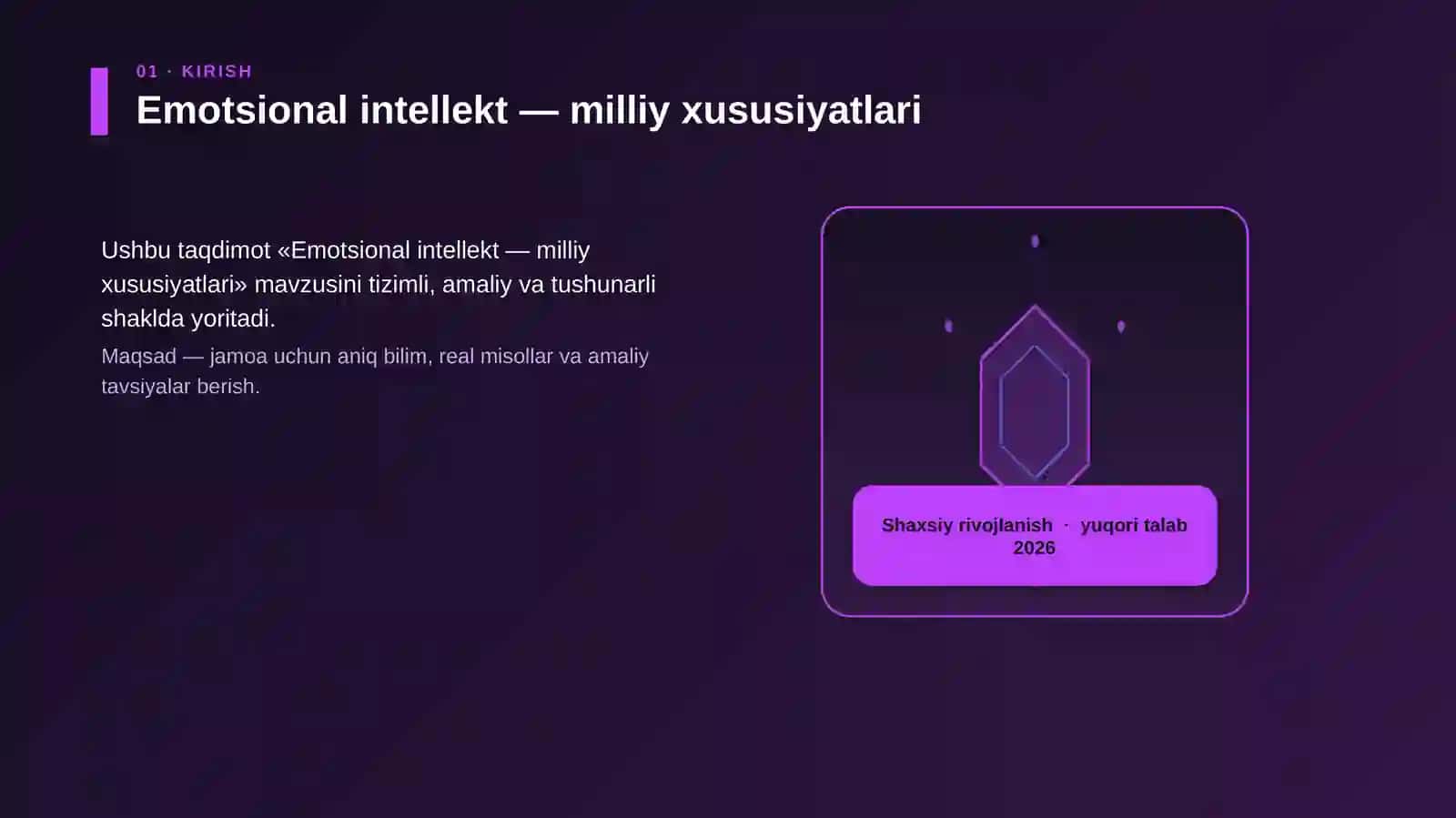 Emotsional intellekt — milliy xususiyatlari 3