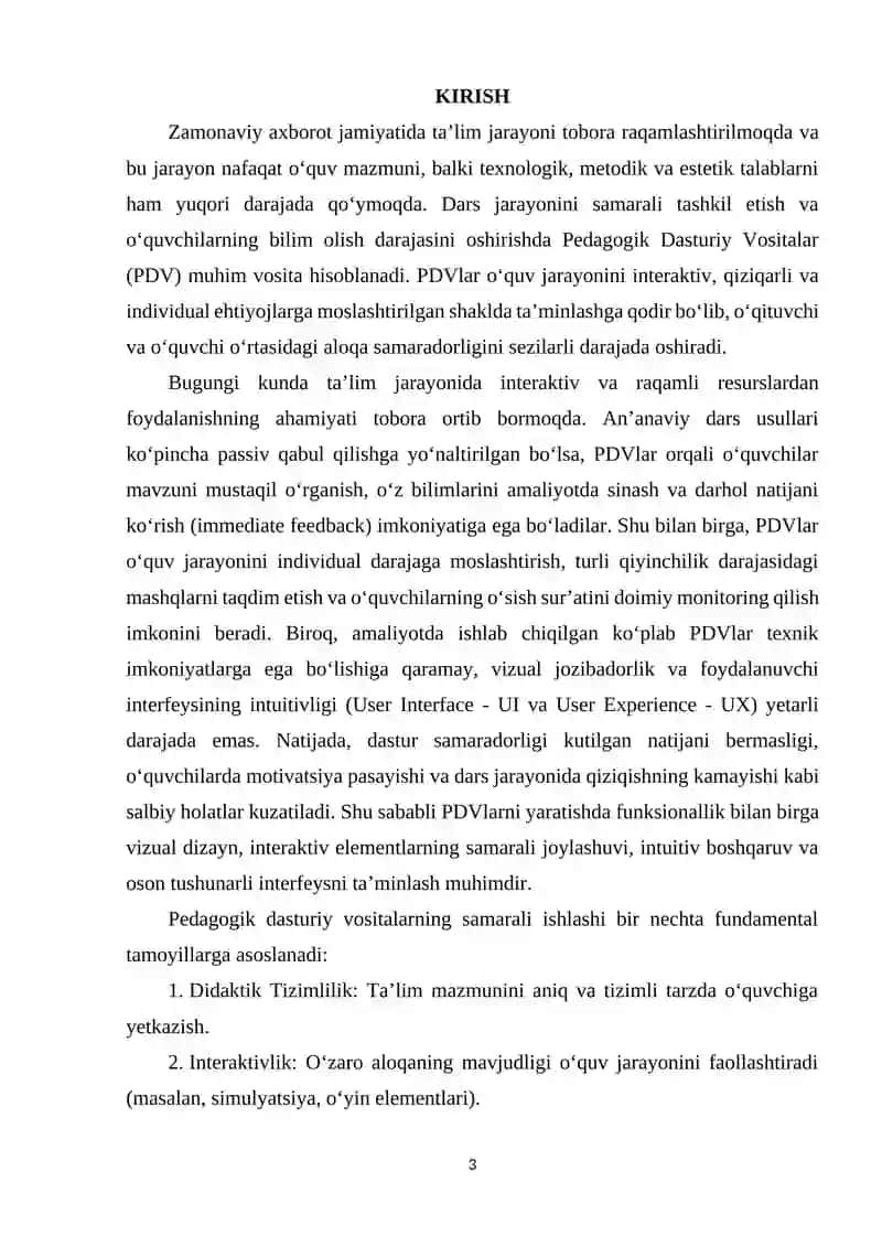 PEDAGOGIK DASTURIY VOSITALAR YARATISHDA LOGOMASTER IMKONIYATLARIDAN FOYDALANISH 3