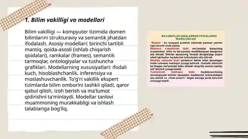Bilim vakilligi va modellari 3