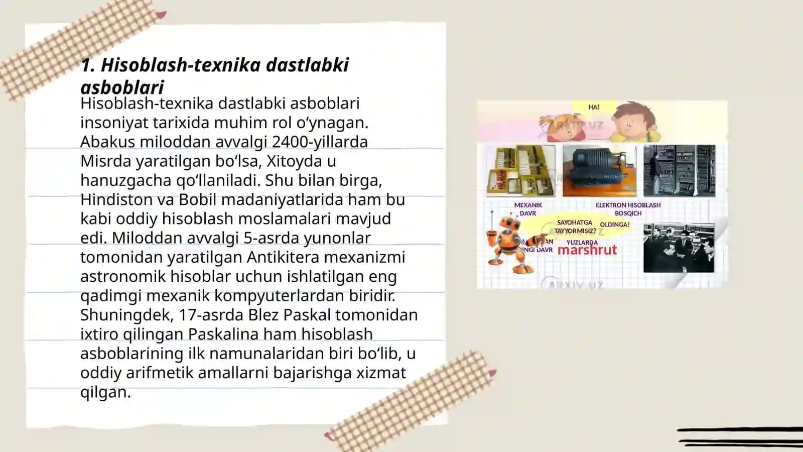 Hisoblash texnikasi tarixi 3