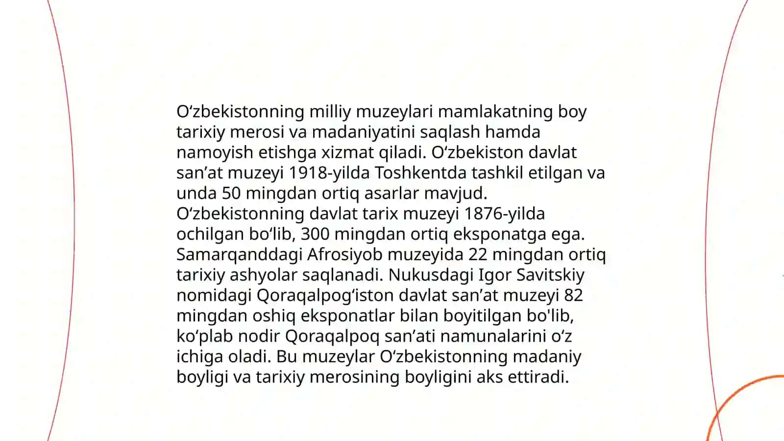 Oʻzbekiston muzaylari 3
