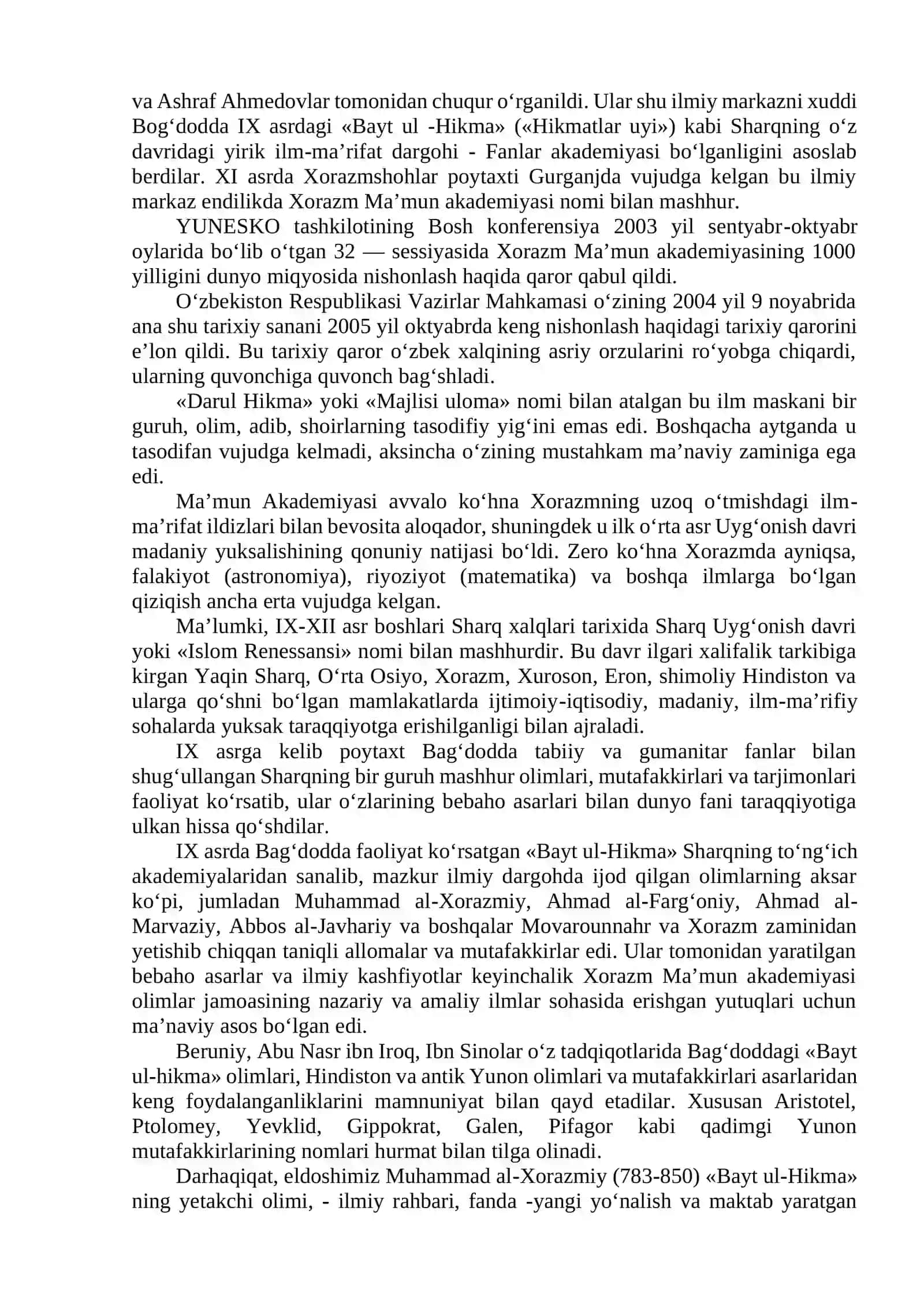 IX-XII ASRDA MUSULMON UYGʻONISH DAVRI 3