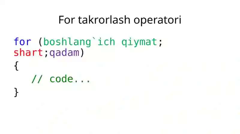 Takrorlashoperatorlari 3