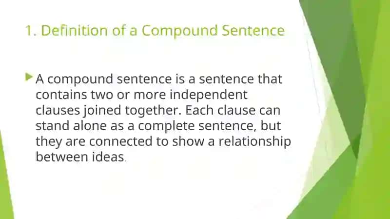 Compound Sentence 3