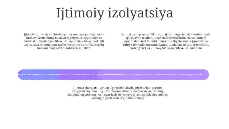 Virtual OʻYinlarning Asoratlari 3