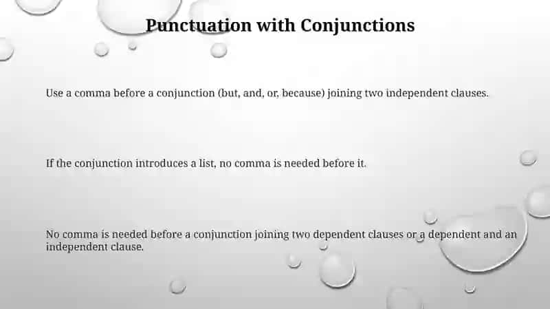 Conjunctions 3