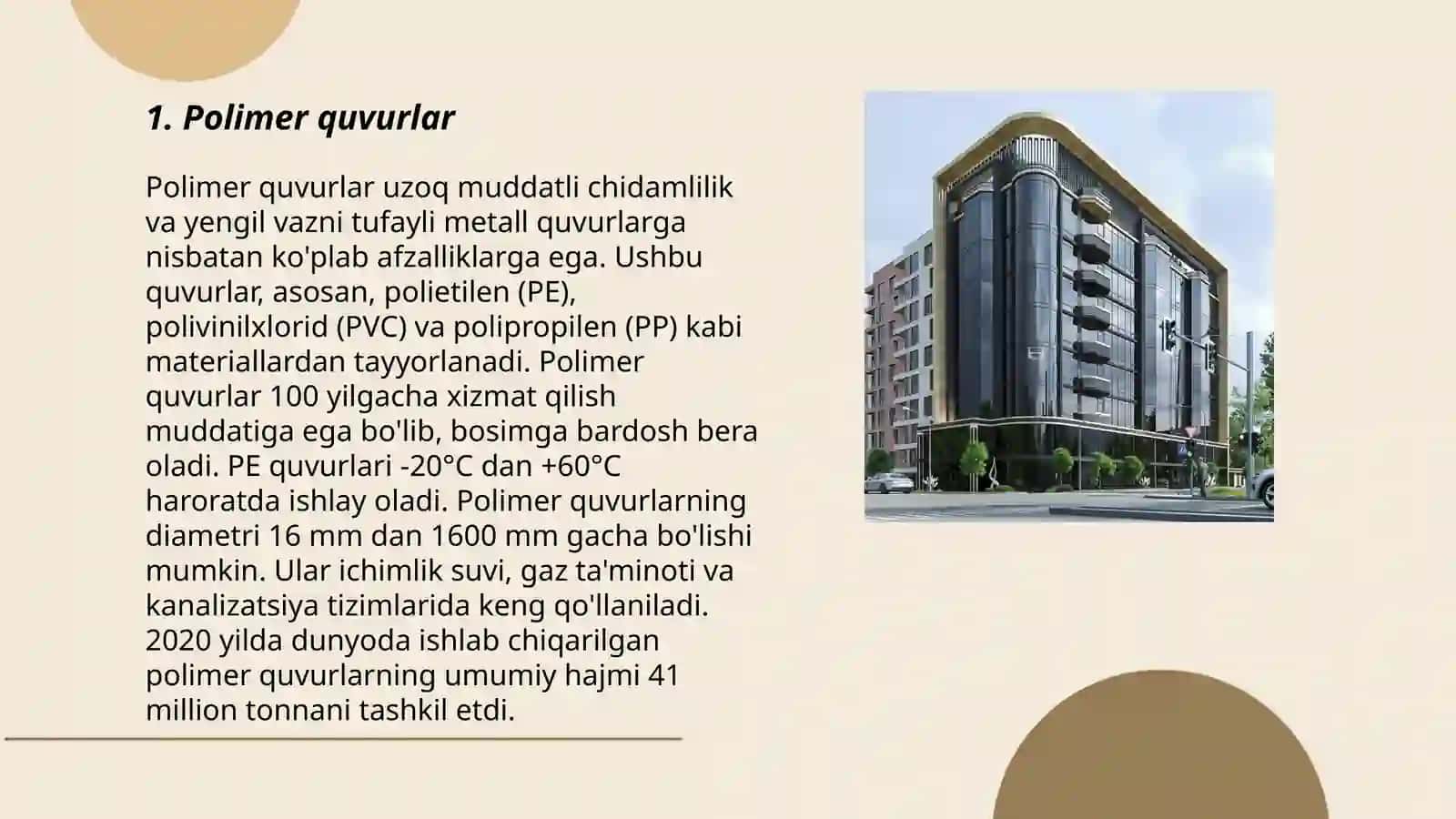 Polimer quvurlar 3