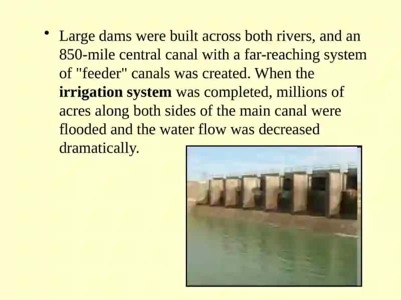 The Aral Sea: A Lesson in Human-Environment Interaction 3