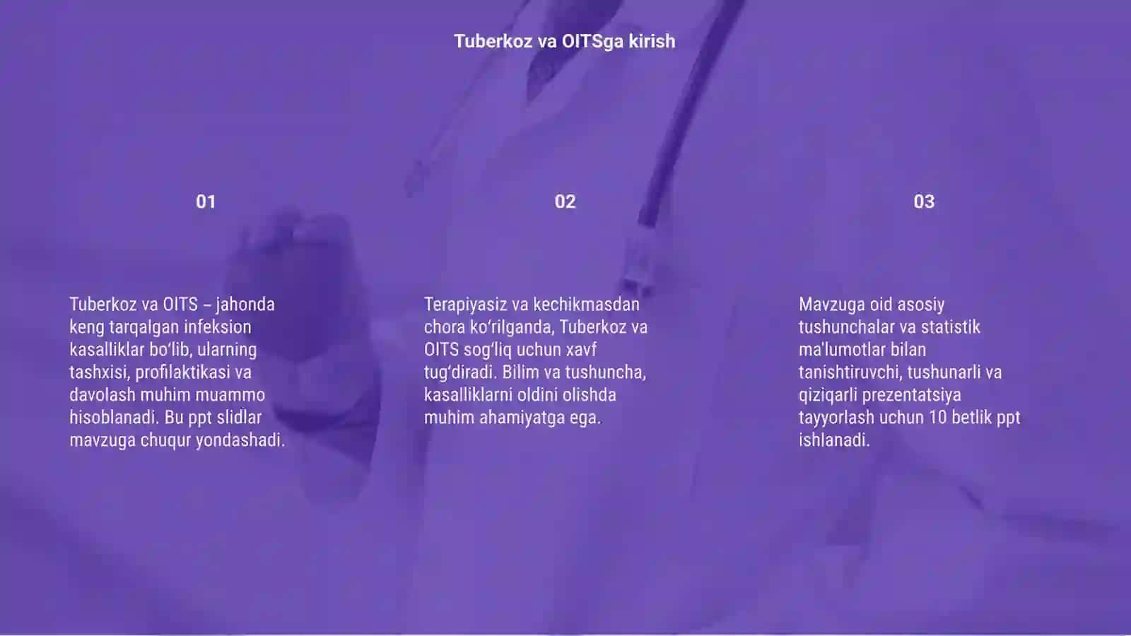 Tuberkulyoz va OITS 3