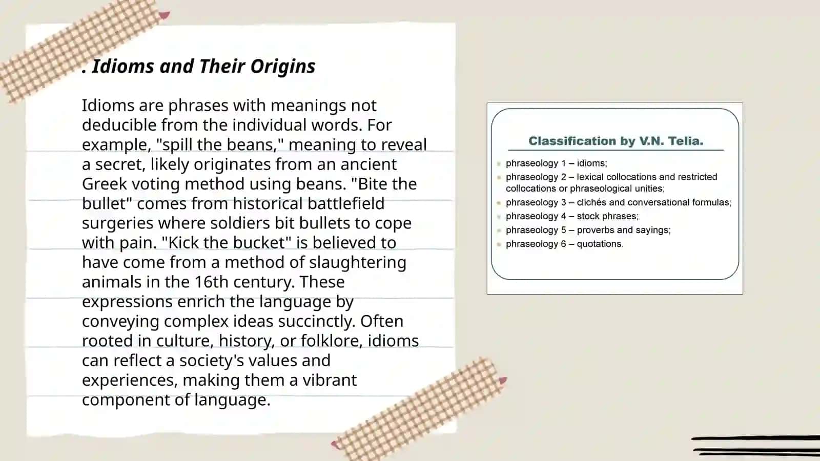Phraseology 3