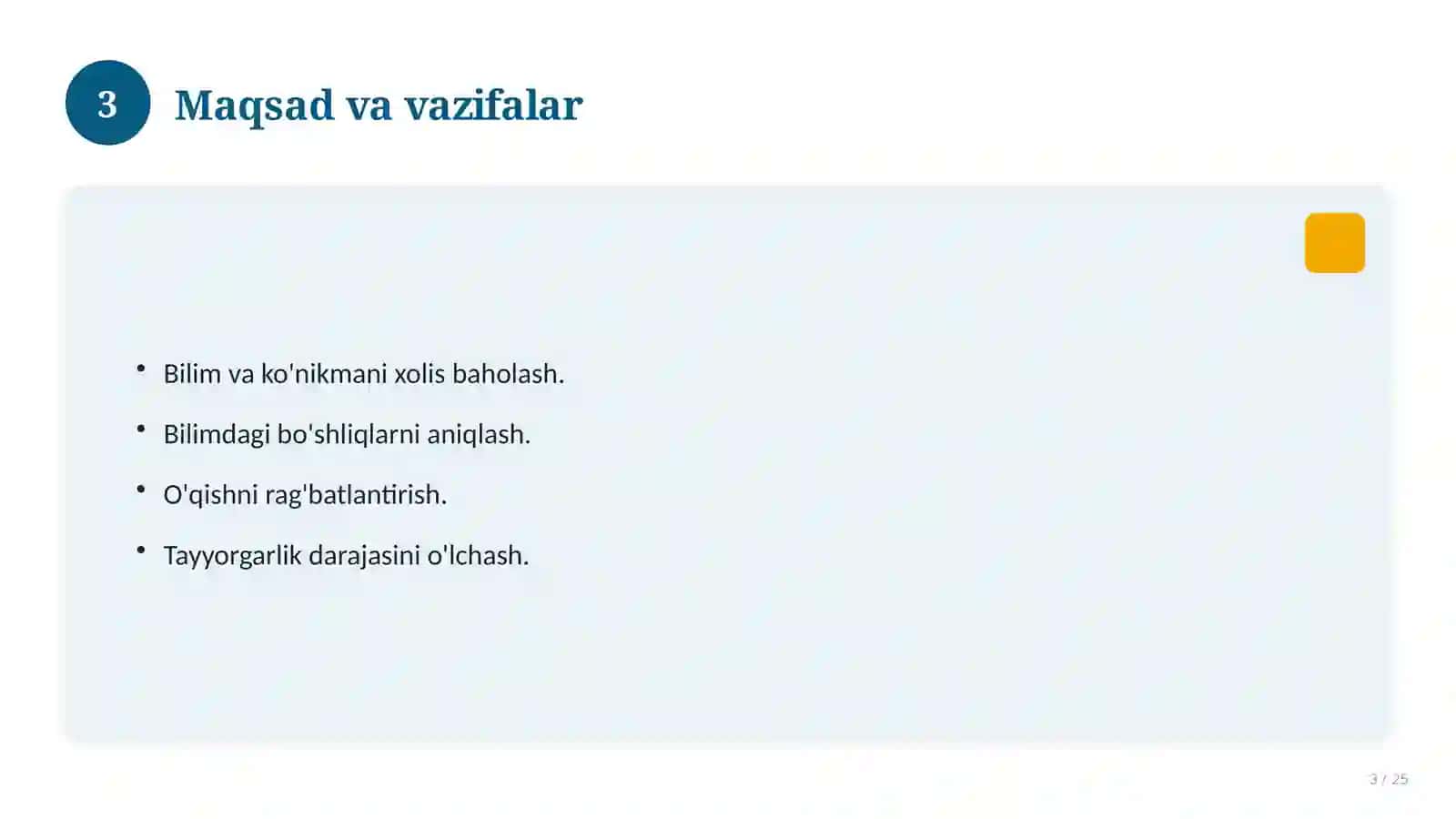 Kimyo fanidan 11-sinf test savollari to'plami 3